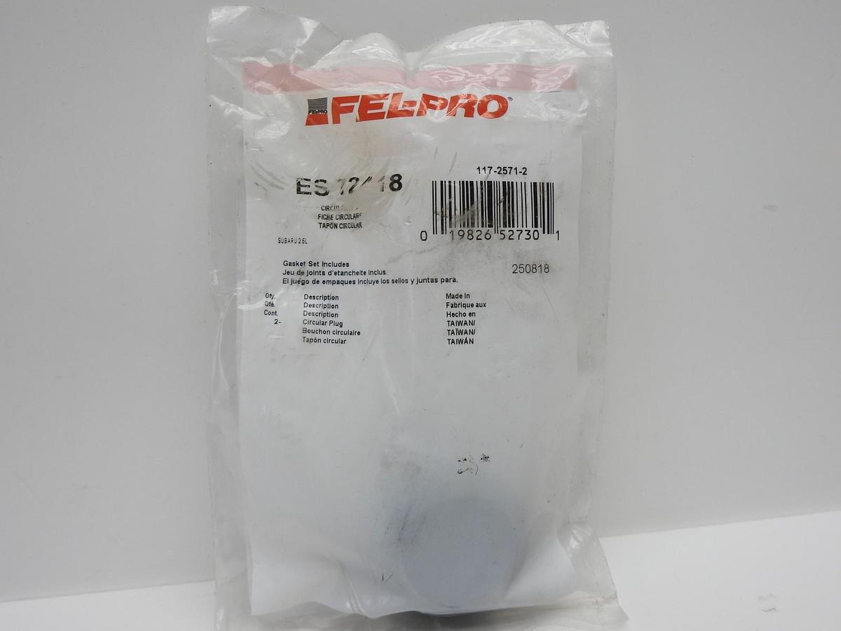 Fel-Pro ES 72418 Camshaft Plug Set For Select 99-20 Saab Subaru Models - OEM NEW