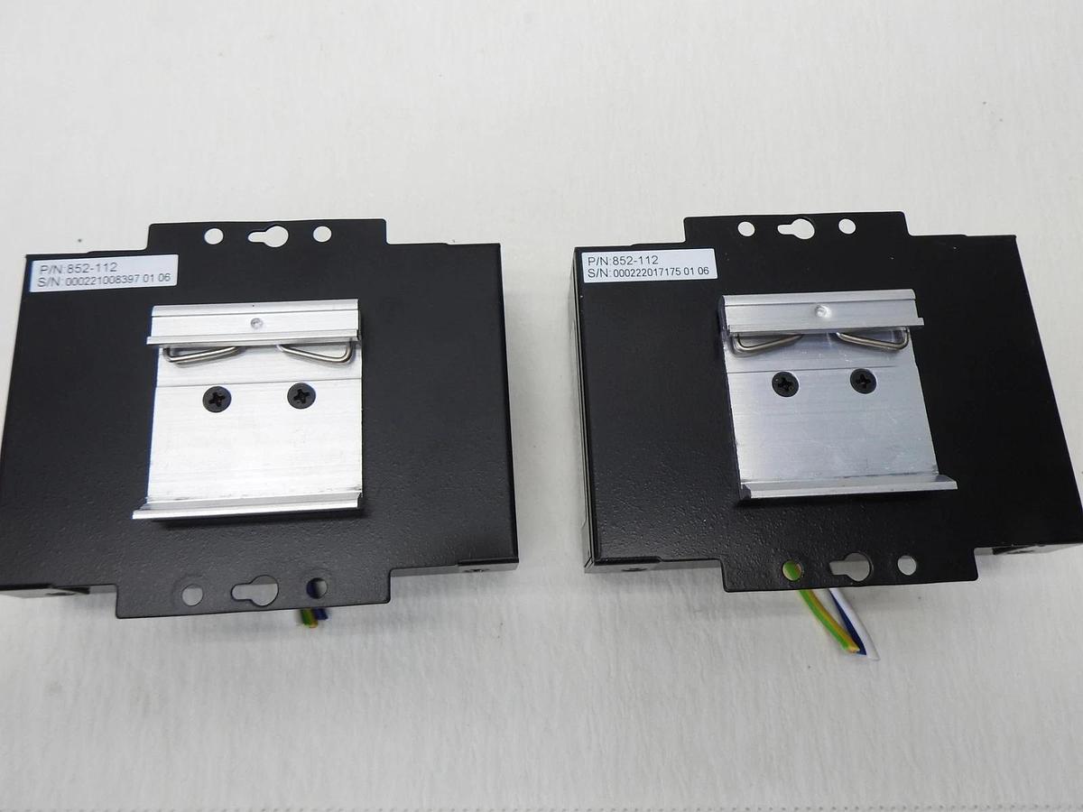 Lot of 2 - Wago 852-112 , 8-Port Industrial Ethernet Switch - NEW TAKEOUTS