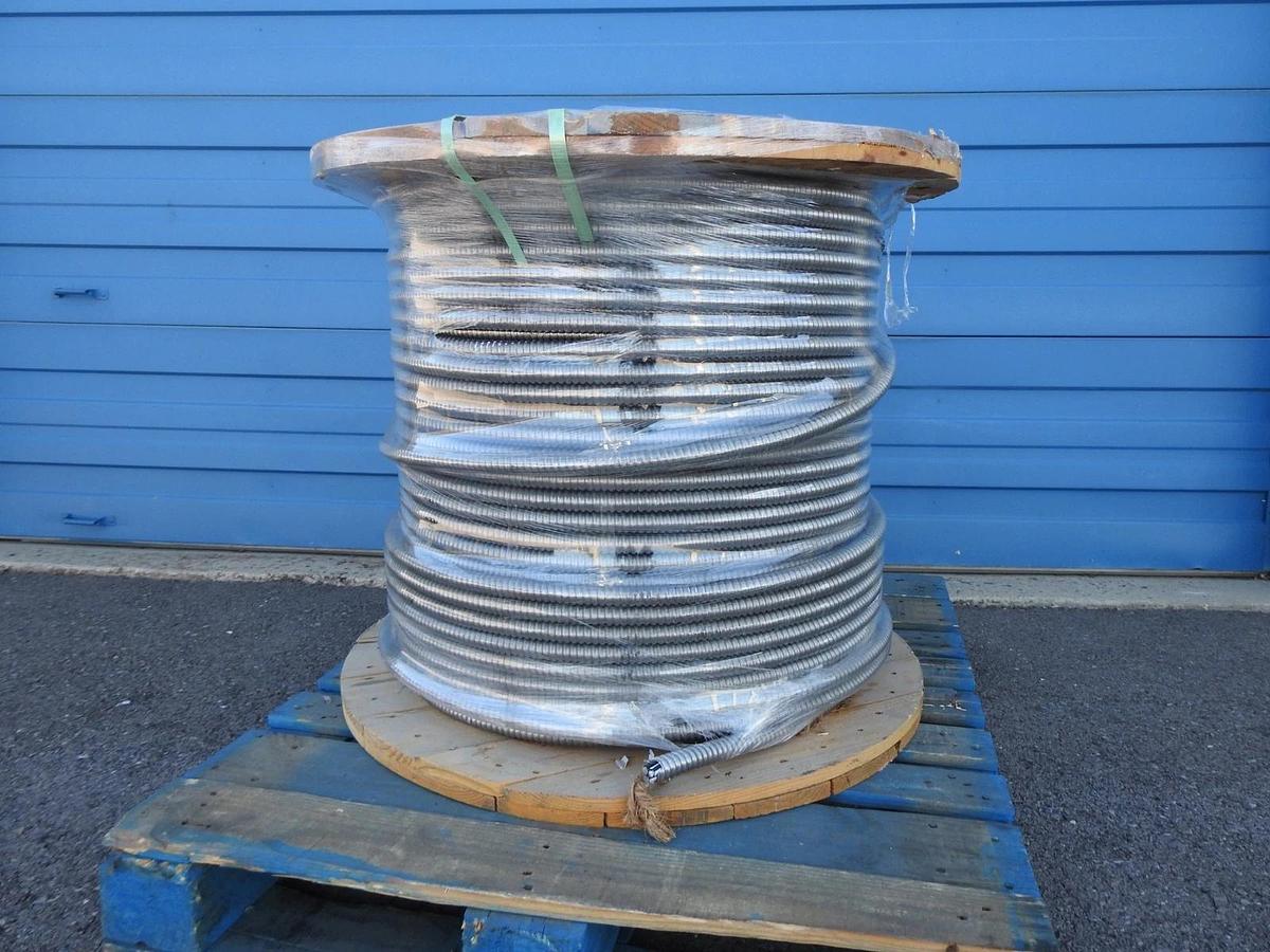 1000' Stabiloy 6/3 w/ Ground Type MC Aluminum Metal Clad Cable 600V XHHW-2 CDRS