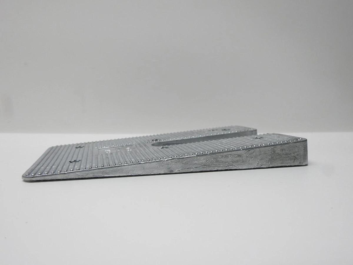 (6/pk) Specialty Products SPC 10783 4" x 6.5" Zinc 5 Degree Axle Shim