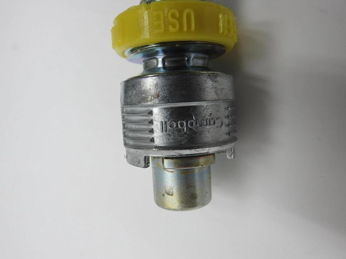 Campbell Fittings Male x Hose with Nitrogen Ring BMHB-3N