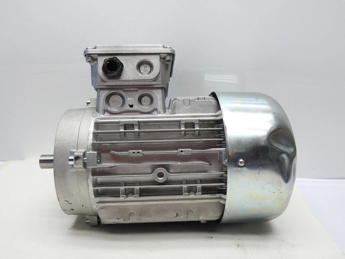 Neri Motor T90L4 1.0 HP, .75 kW, 1460 rpm Asynchronous Motor (Italy) - NEW READ