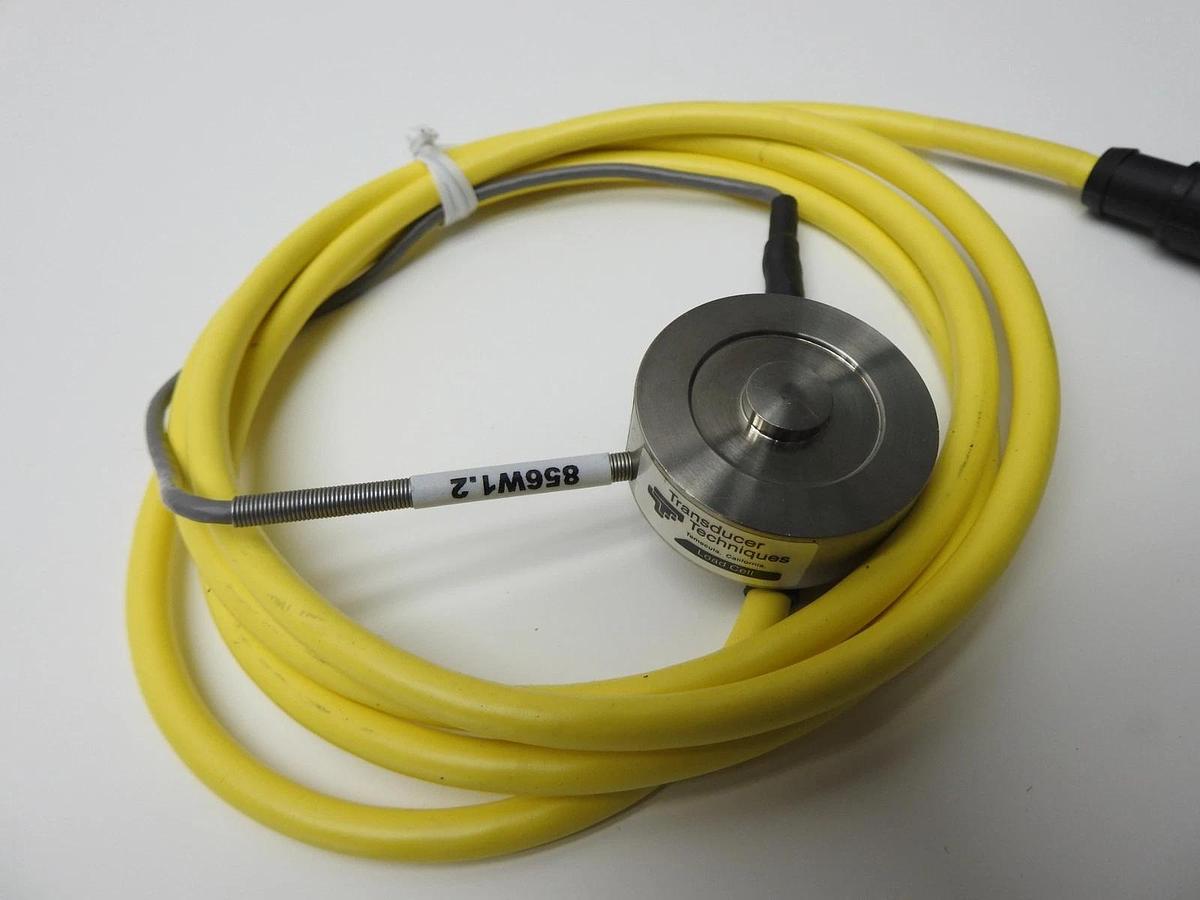 Transducer Techniques LB0-3K Load Cell 856W1.2 Yellow Cable - NEW