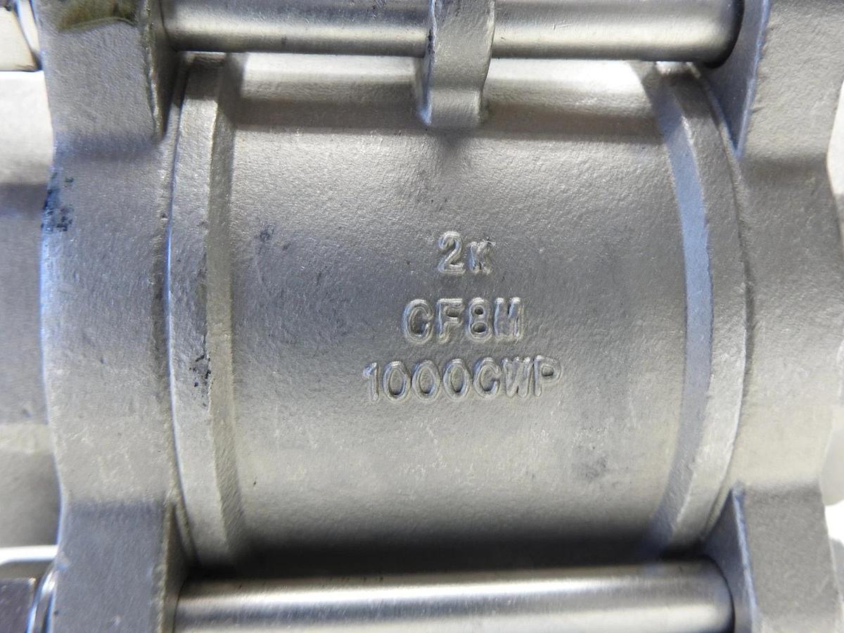 FNW 2" CF8M 1000CWP 2-Way Ball Valve NPT - NOB NEW!