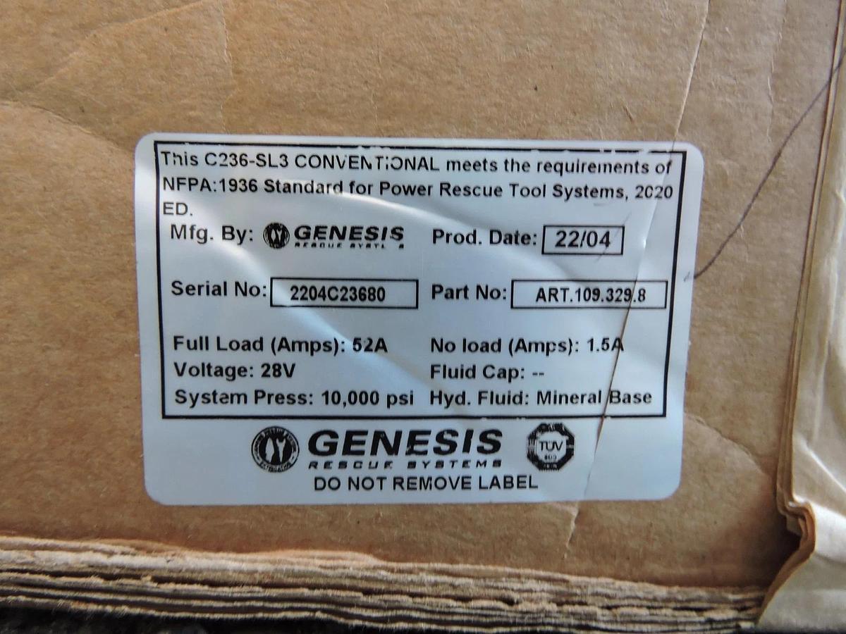 GENESIS RESCUE SYSTEMS Eforce C236 SL3 NXTGEN CUTTER C236 - NOB NEW!