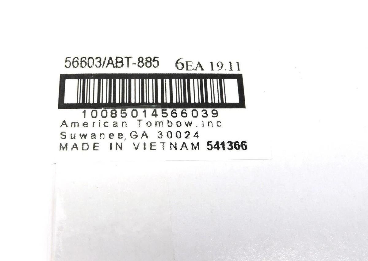 (Lot of 6) - Tombow 56603 Dual Brush Pen Art Marker, ABT 885 Warm Red - NEW!