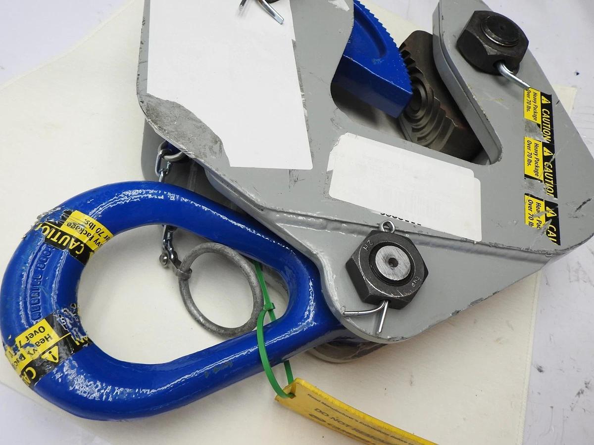 Campbell Merrill 17,600 LBS Lifting Clamp .5"-2.5" (13mm-64mm) 8.8 Ton NOB NEW