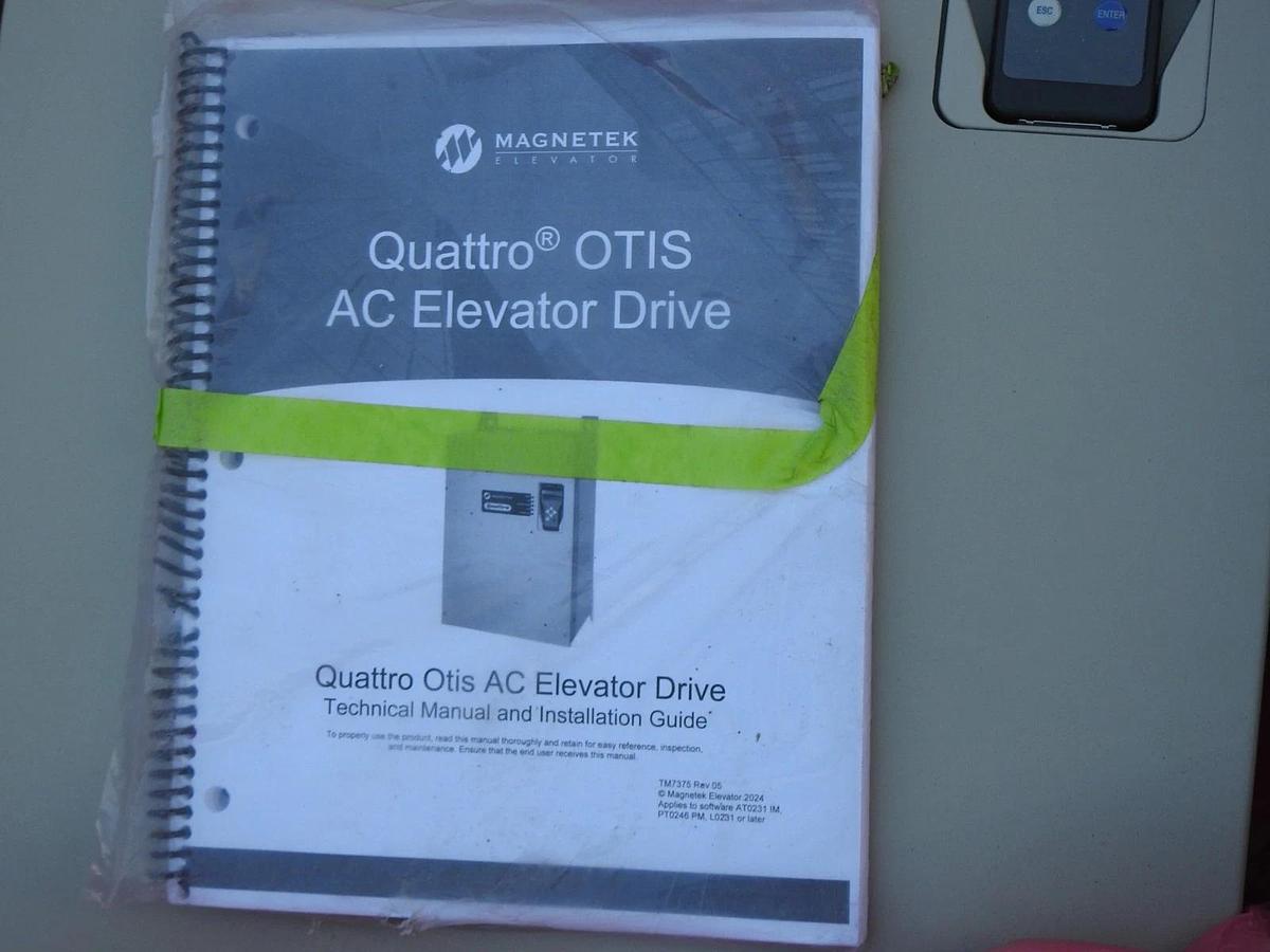 Quattro Drive QAC054‑2110‑05 / Otis AAA21290CK10 (OVF30) Magnetek - NOB NEW