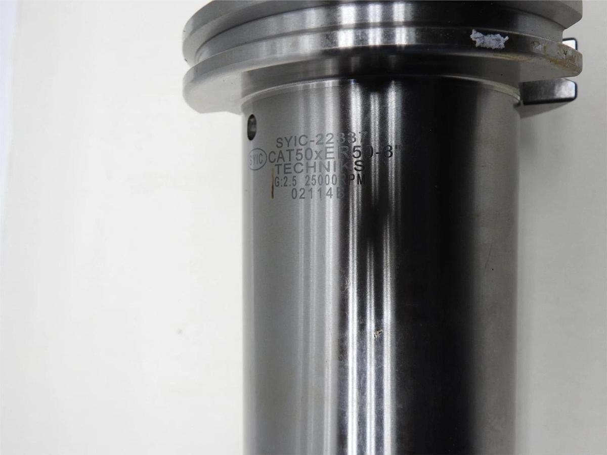 Techniks SYIC 22337 CAT50xER50-8 Collet Chuck Holder CAT50 - NOB NEW!
