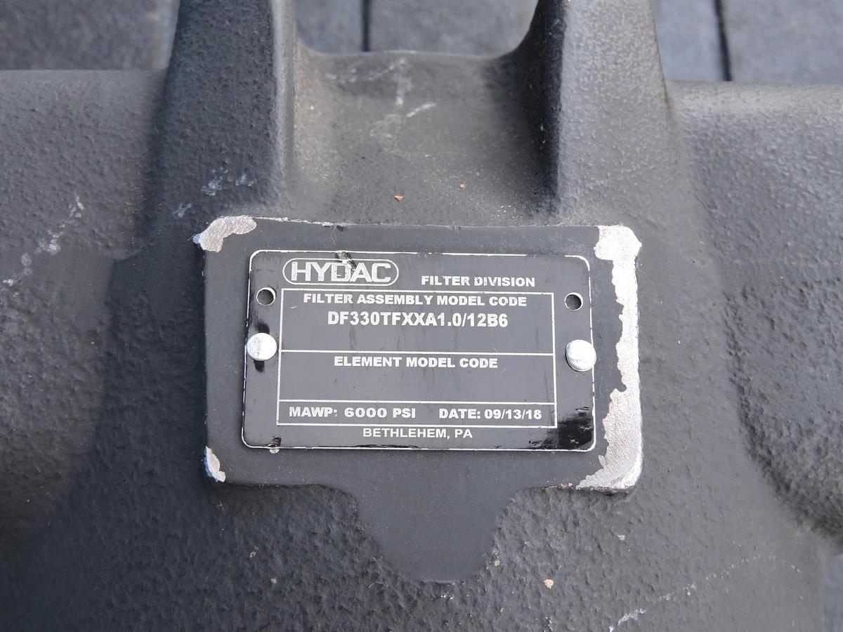 HYDAC 2063400 DF Series Inline Filter DF330TFXXA1.0/12B6 - NOB NEW!