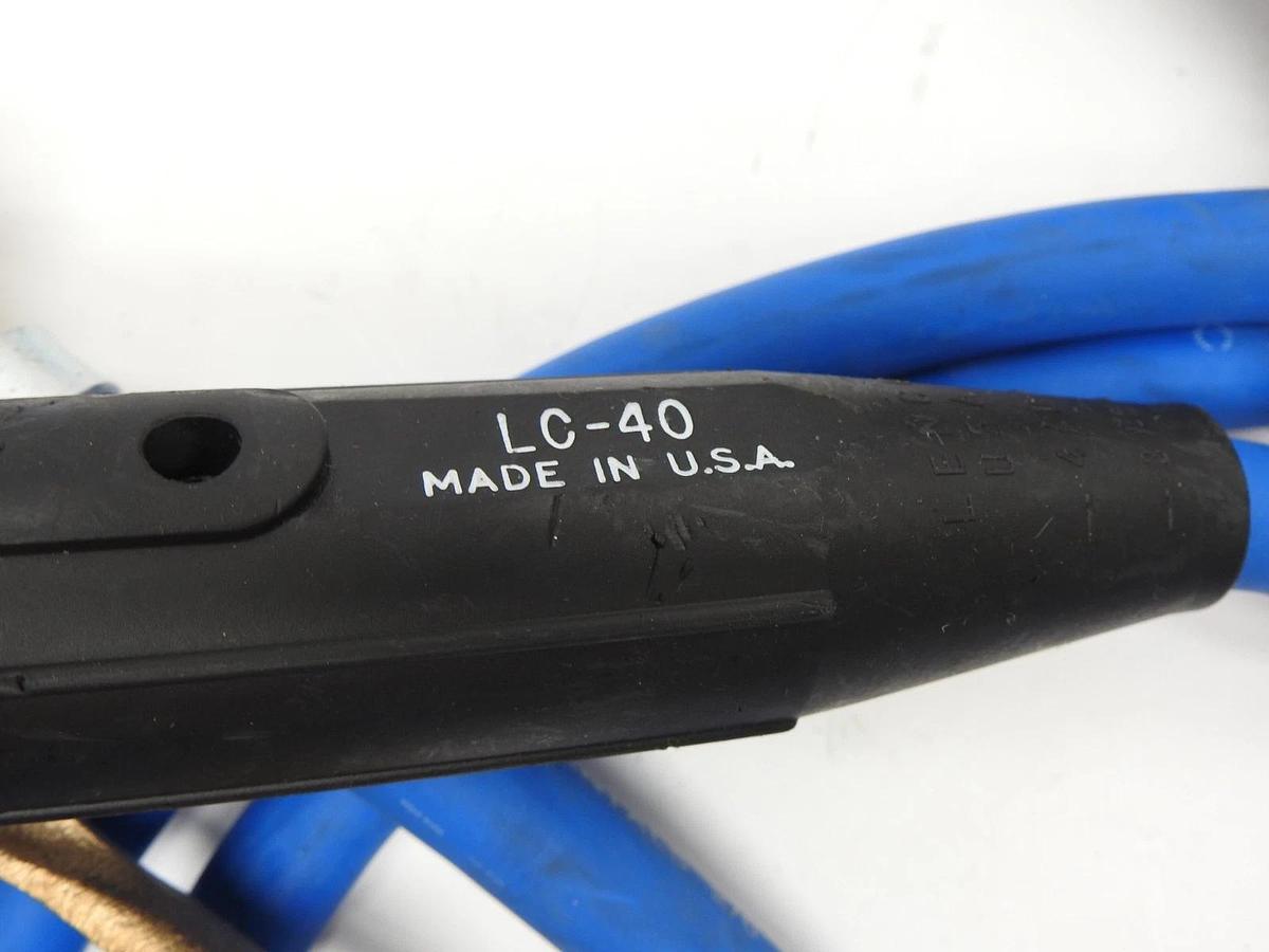 United Rentals 2/0 Welding Ground Cable w/ LC-40 Plugs (12.90 lbs Total)