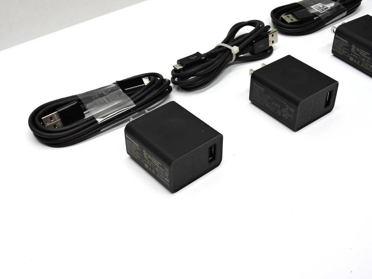 Lot of 4 Genuine AC Adapter + Cable Charger ThinkPad Tablet 8 10W 36200540 NEW