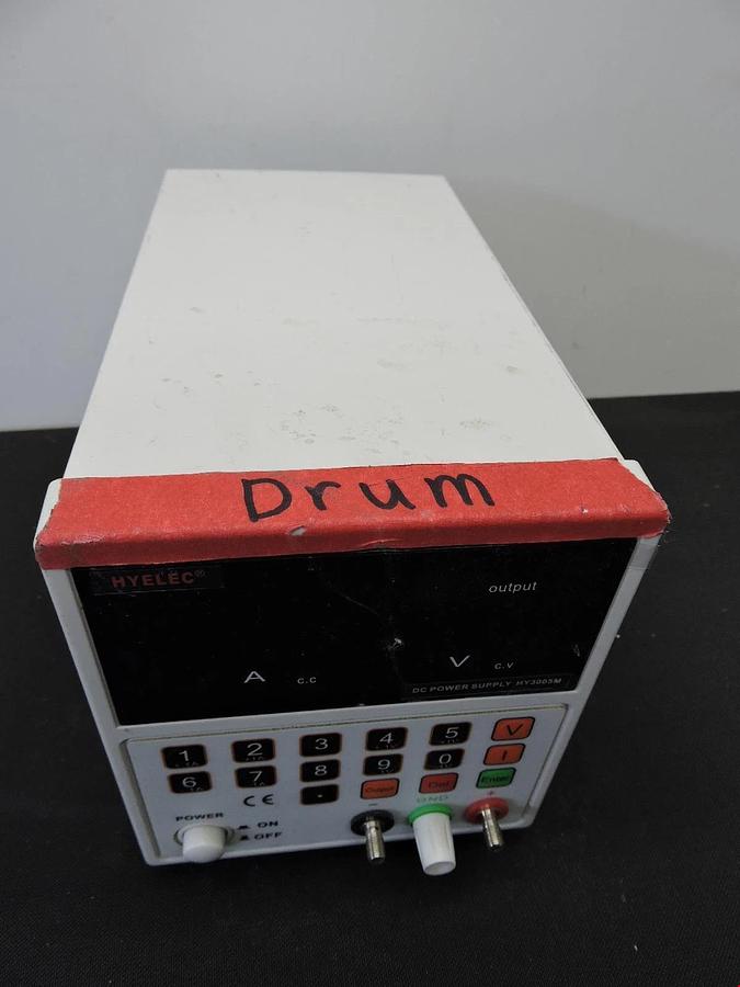 Hyelec Dr. Meter Programable Linear DC Power Supply HY3005M - WORKS