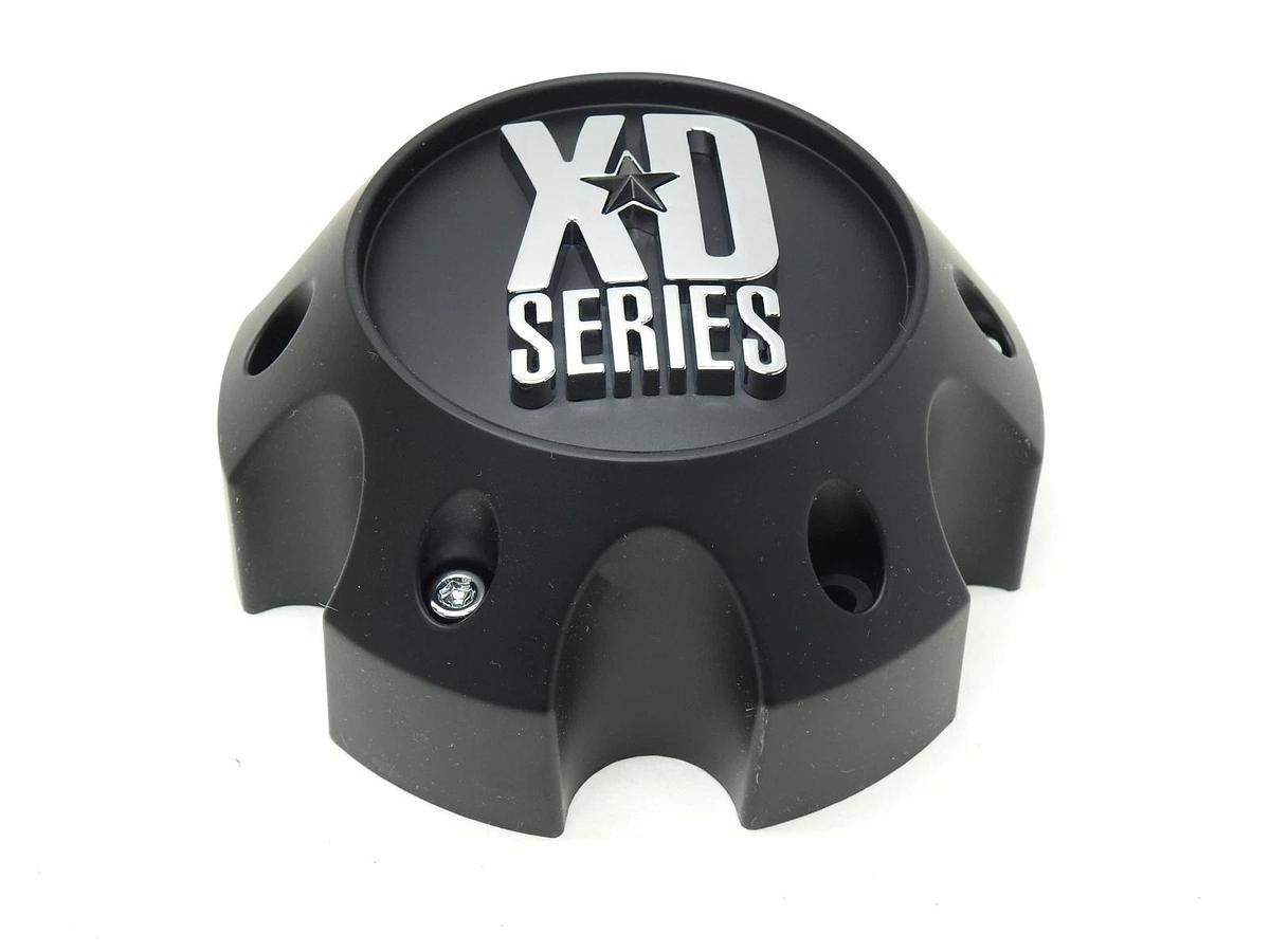 KMC XD Series Wheels 1079L145MB Matte Black Center Cap Six Lug - NEW w/ Screws!