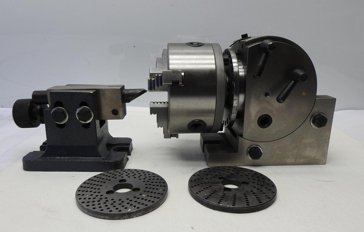 Universal Indexing Head for Milling Machine Chuck Precision Kit - NOB NEW