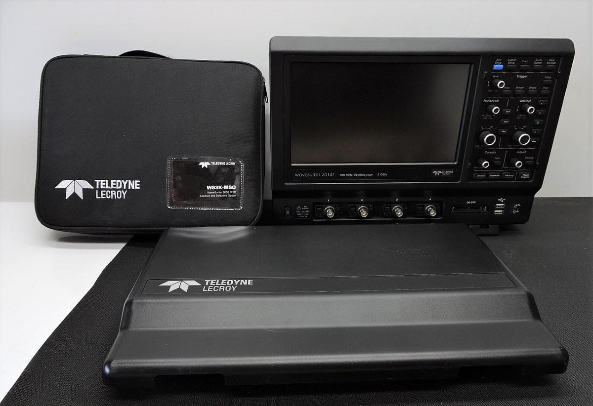 Teledyne Wavesurfer 3014z 100 Mhz Oscilloscope w/ WS3K-MSO Probes - NOB NEW!