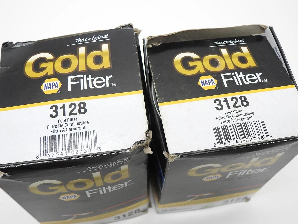 (2 p/k) NAPA Gold 3128 Fuel Filter M20-1.5, Height: 138.5 mm