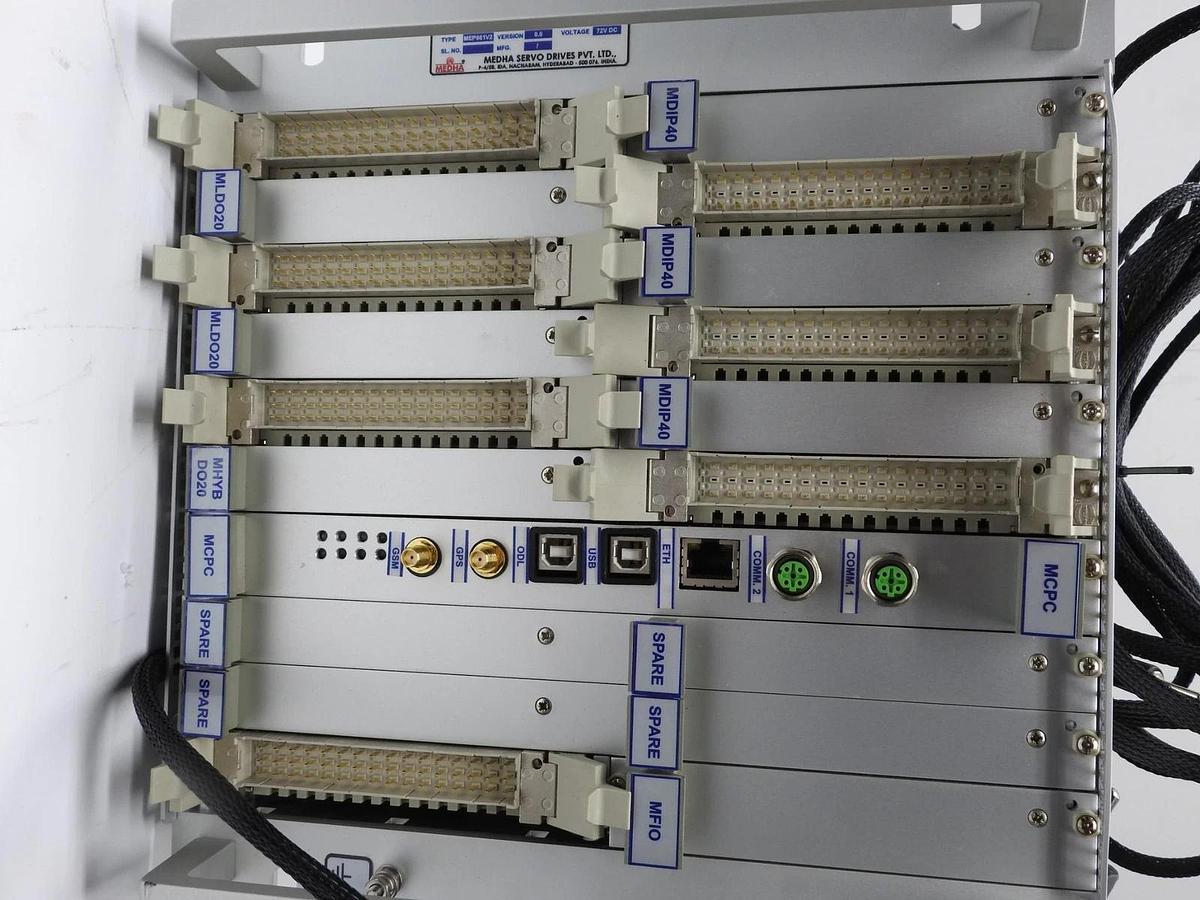Medha Servo Drives Micro Controller Control Unit MEG602E + Control Unit MEP661V2