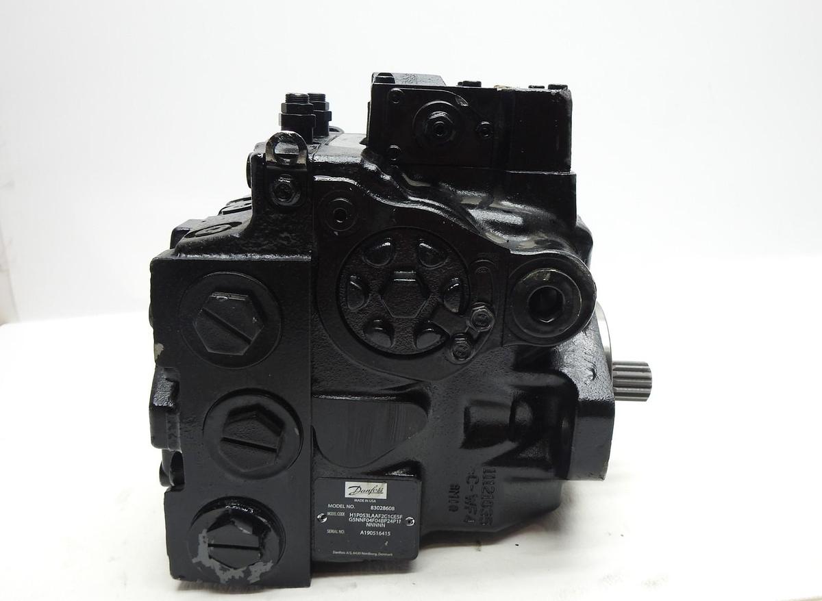 GENUINE Danfoss H1P Series Hydraulic Piston Pump H1P053 83028608 (2 Bolt, 15T)