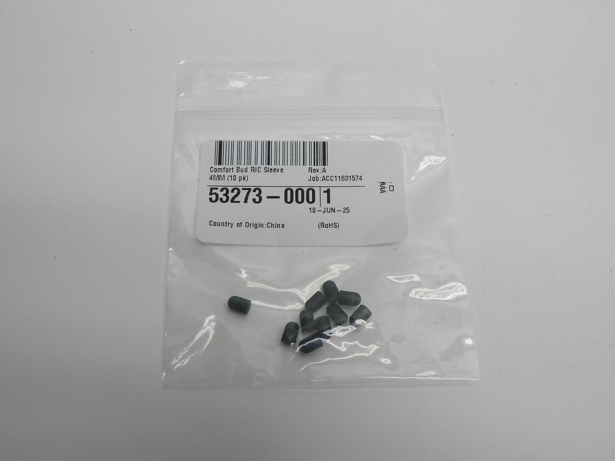 (10 / pack) Starkey Comfort Dome RIC Sleeve – 4mm