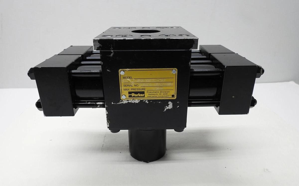 OEM Parker HTR7.5-090-XX13J-C87 Hydraulic Rotary Actuator 3000 PSI - NOB NEW!