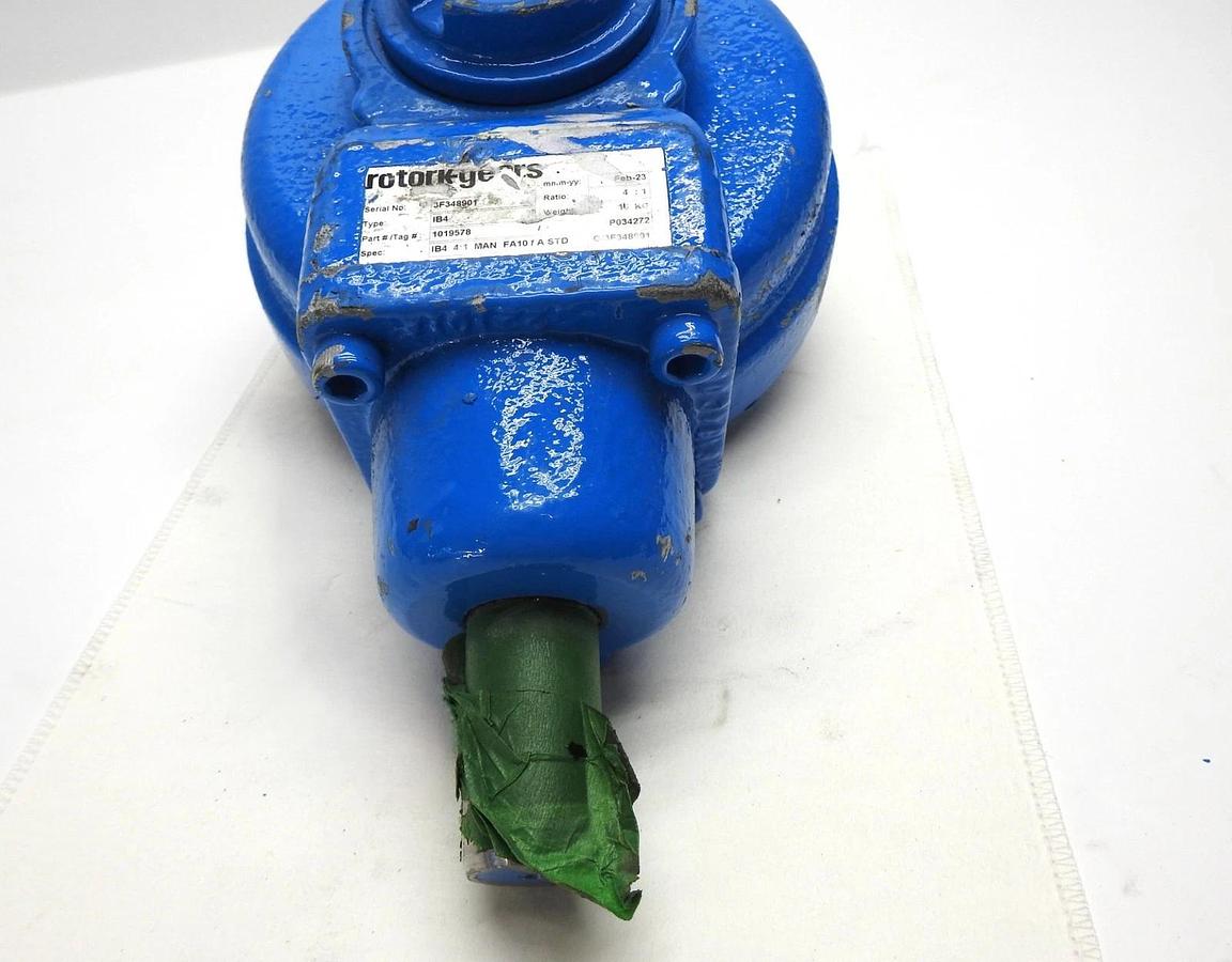 Rotork-Gears 1019578 Multi-Turn Gearbox Type IB4 / 4:1 Ratio / IB4 4:1 MAN FA10