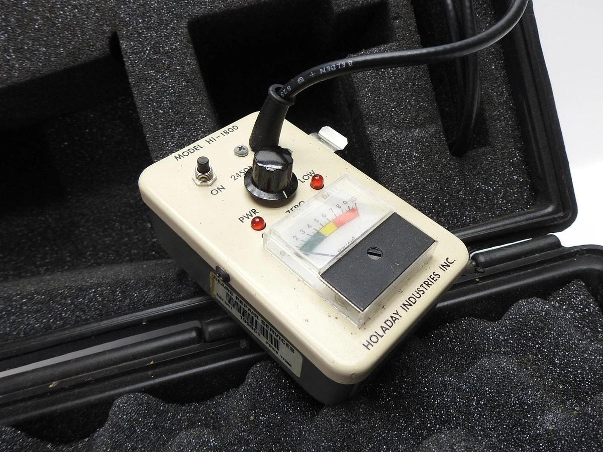 Holaday Microwave Survey Meter HI-1800 w/case - NICE!!!