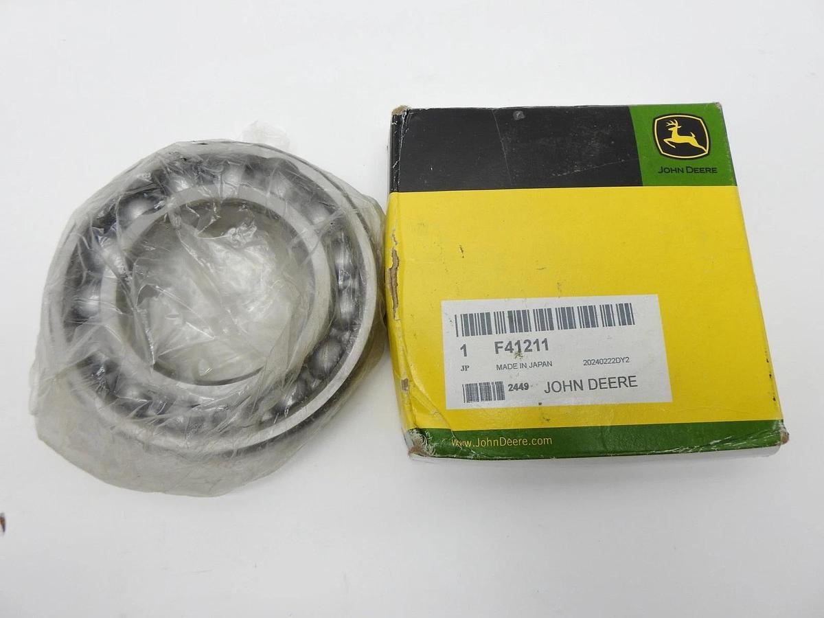 GENUINE John Deere F41211 Single Row Cylindrical Ball Bearing OEM NEW