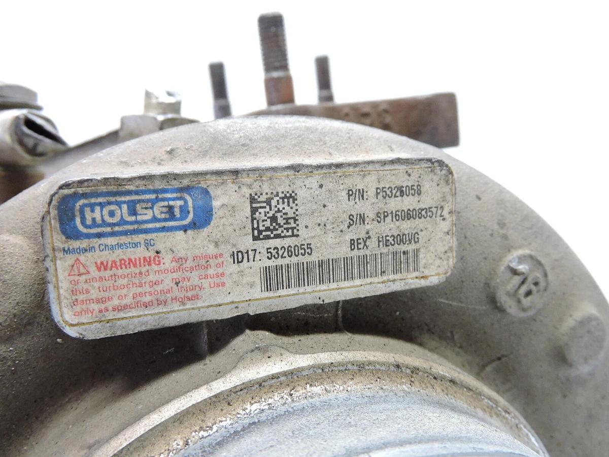13-18 DODGE 6.7L- 5326058 Holset Turbo w/ Actuator 5326055, 5327045, 5326058H