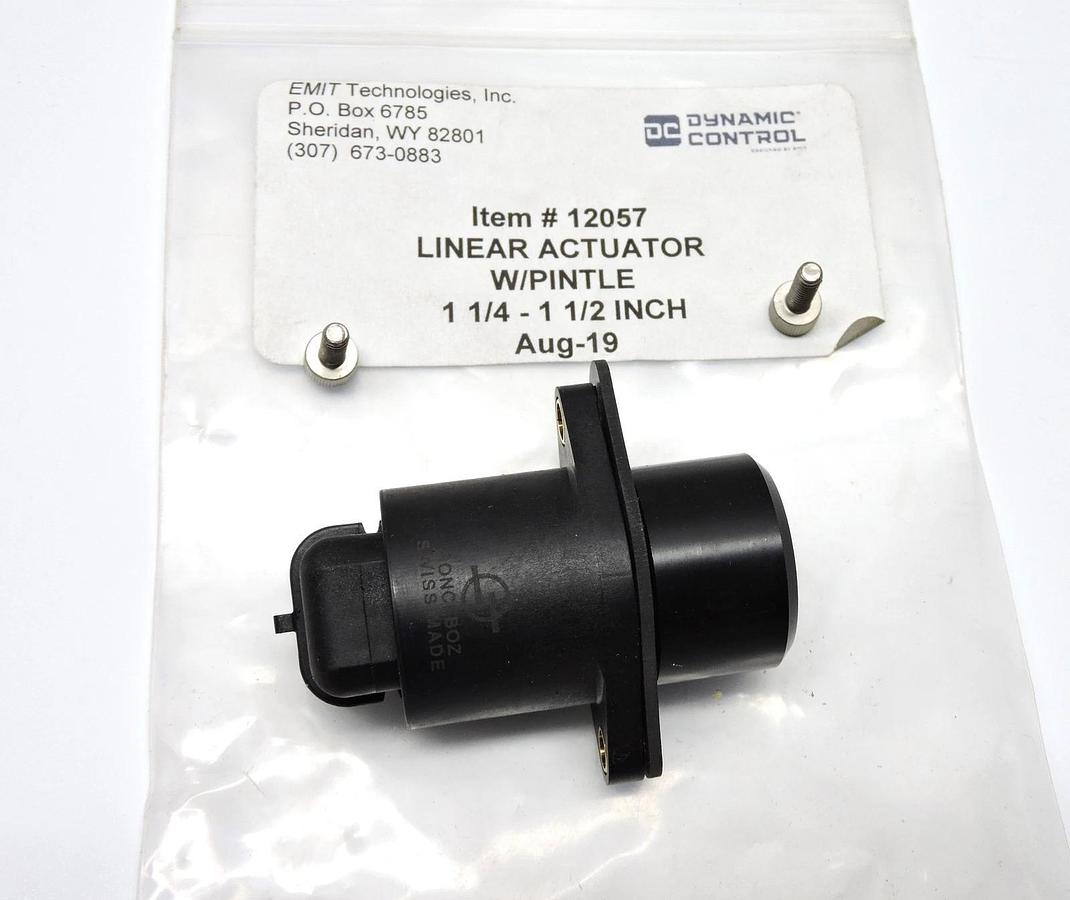 EMIT Technologies 7217R015 Linear Actuator w/ Pintle 1 1/4 - 1 1/2 Inch #12057