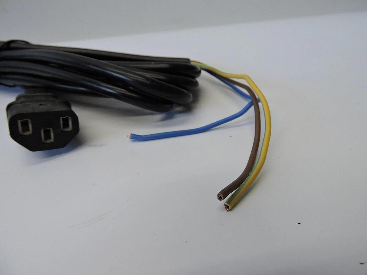 Lot of 85 - C13 to Free End Power Chords Aprox 110" Length
