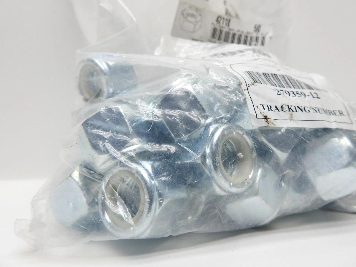 (50 PK) Imperial 42118 Nylon Insert Lock Nut, 5/8"-11