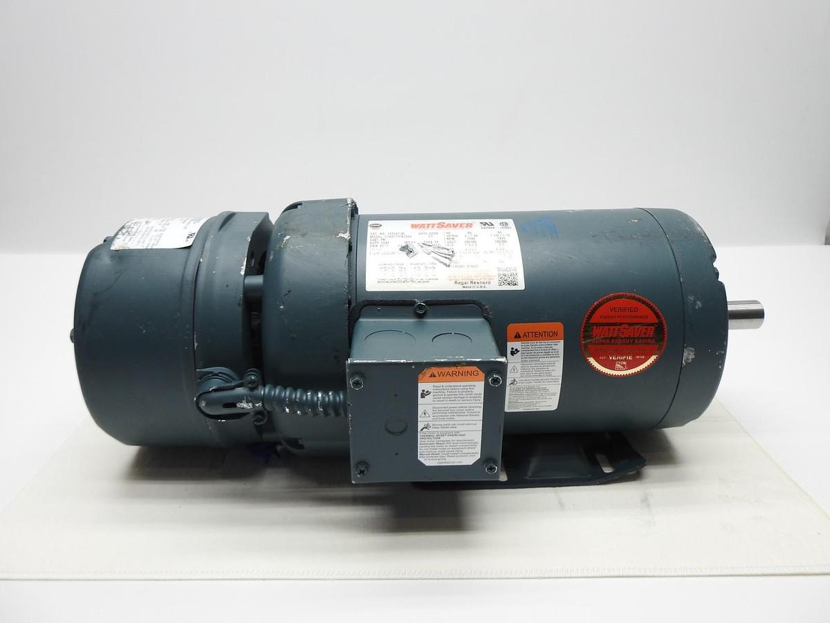 Stearns 10 lb-ft Electric Brake 105603100BQ w/ LEESON 122247.00 C145T17FB103A
