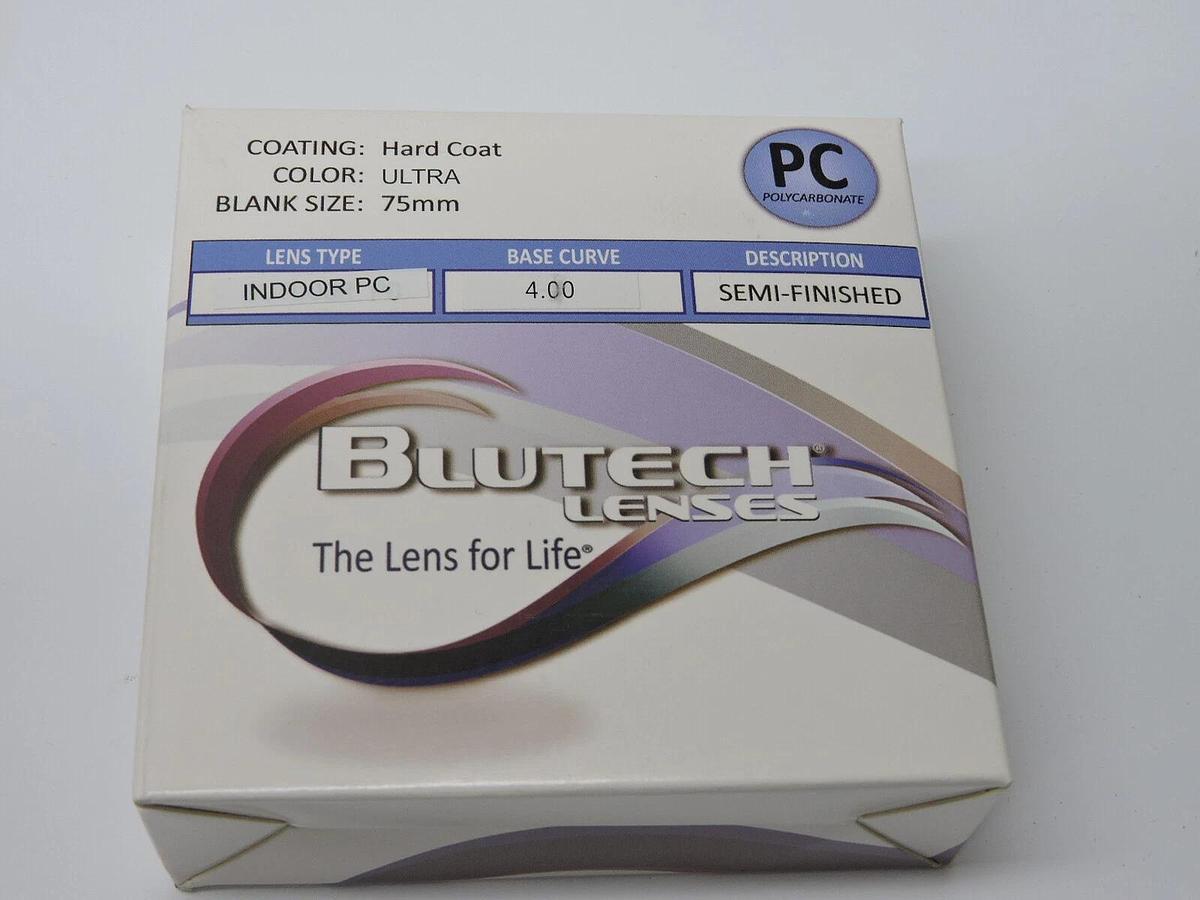 (40) BluTech Indoor PC SVSF 2.00 75mm Optical Lenses - Hard Coat, ULTRA, Semi-Fi