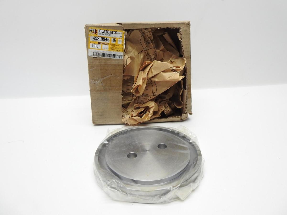 OEM CAT 452-0946 19mm Thick Rotation Sensor Mounting Plate for Motor Grader