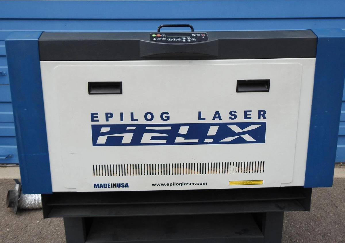 Epilog Helix 75 Watt Laser Engraver 24x18 | 2018 | 8000 Co2 w/ Rotary Attachment
