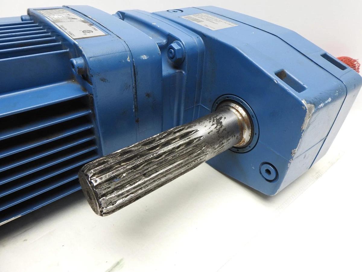 DEMAG AME20DD Motor w/ Gearbox (2 Shafts) - NOB NEW!