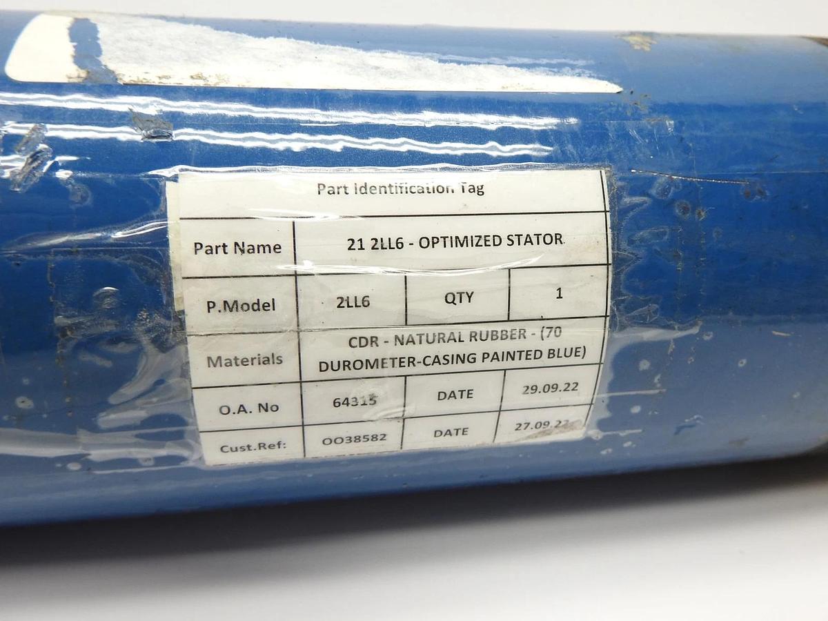 21 2LL6 PC Pump Stator Viton for Tarby/Moyno/Roper/Continental 2CL6-21FC - NEW!