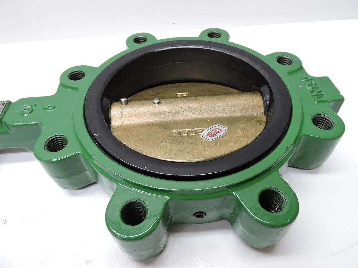 Apollo LC149 Series 6 in. Cast Iron Lug EPDM 10 Position Handle Butterfly Valve