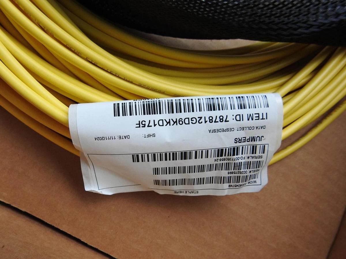Corning 12F Edge Plenum LCUDUPUPC/LCUDUPUPC 175.000F Jumper OEM NEW