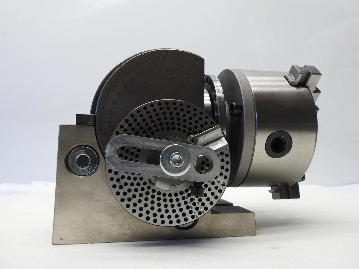 Universal Indexing Head for Milling Machine Chuck Precision Kit - NOB NEW