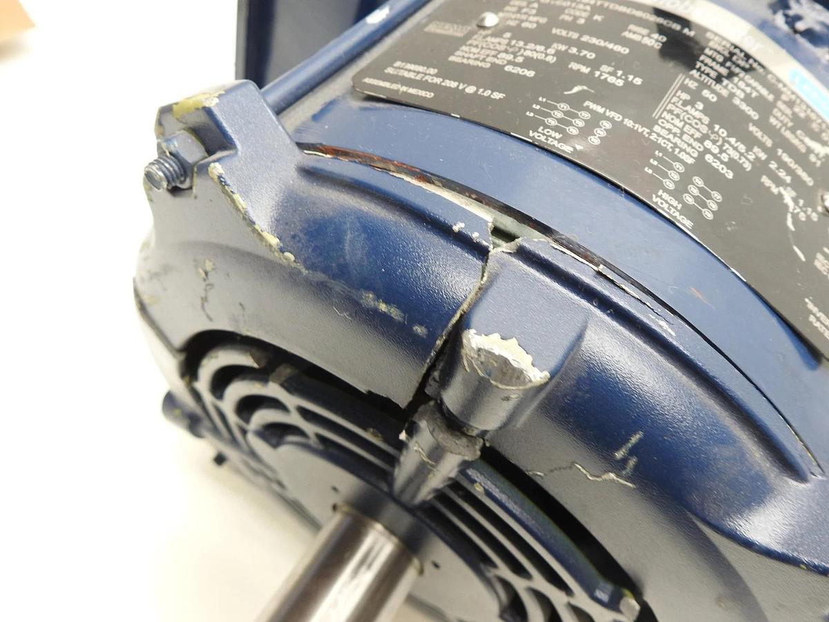 Leeson Marathon Globetrotter GT0013A 184TTDBD6026 5HP Electric Motor NEW CRACKED