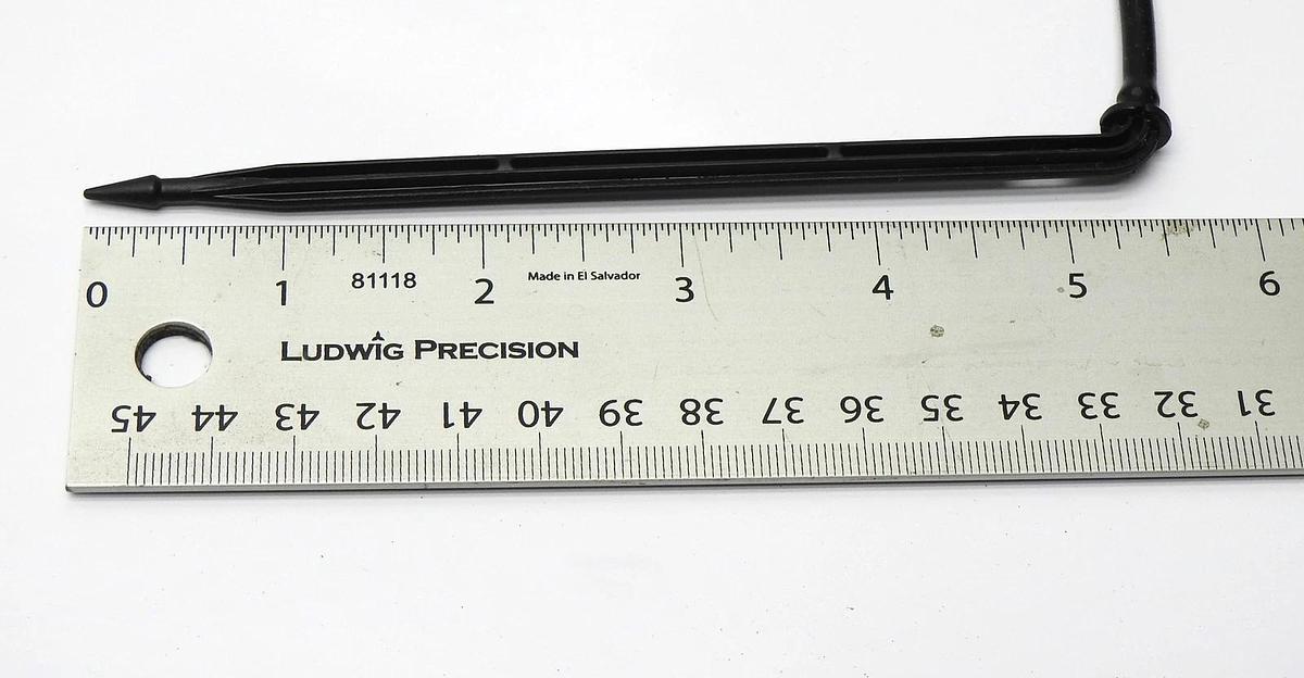 5/pk- 4L Curved Arrow Dripper Kit Drip Irrigation Emitter Garden Agriculture