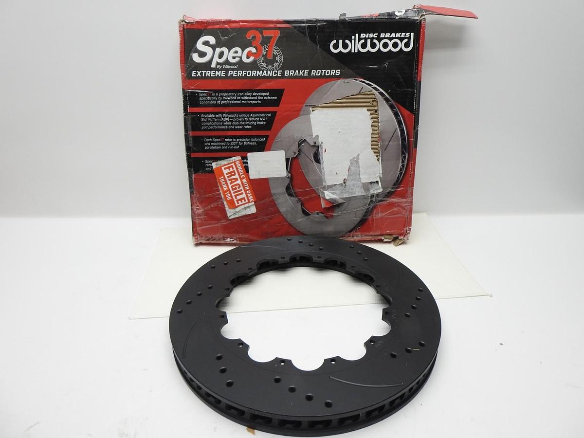 Wilwood 160-8397-BK SRP Drilled Performance Rotor Spec-37 BLACK