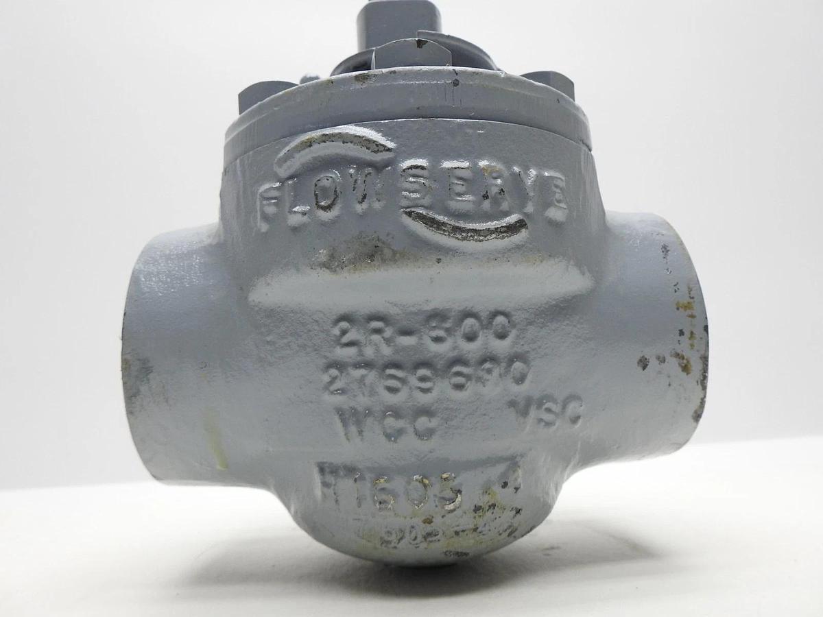 Flowserve 2R 600 D2224 WCC Steel F1660182 Plug Valve - OEM GENUINE - NEW