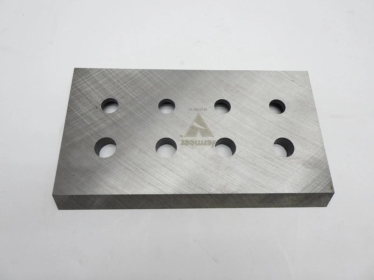 Vermeer Chipper Knife Blade M1016715 (Length: 8.75, Height: 4.75") 8 Hole
