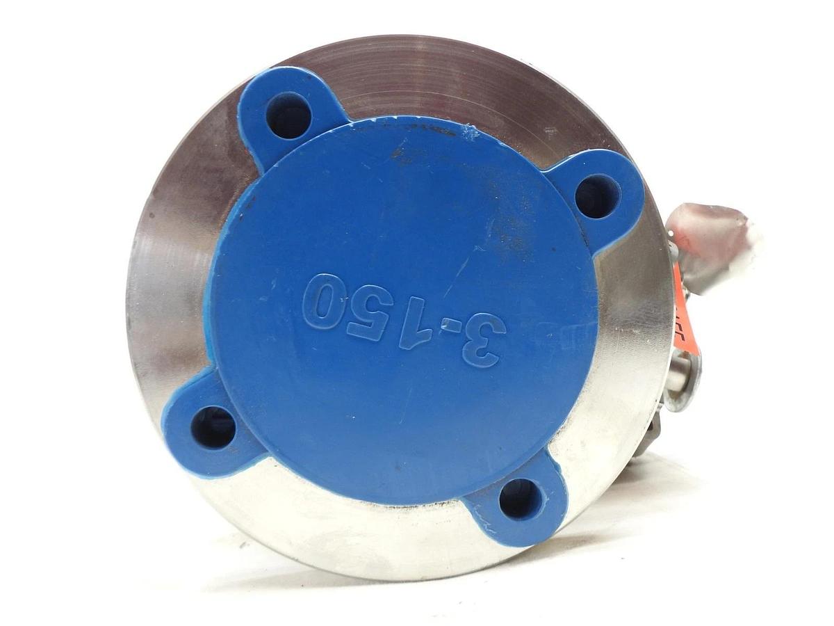 WARREN Stainless Steel Ball Valve 3" Class 150 RF Flanged CF8M Full Port Gear