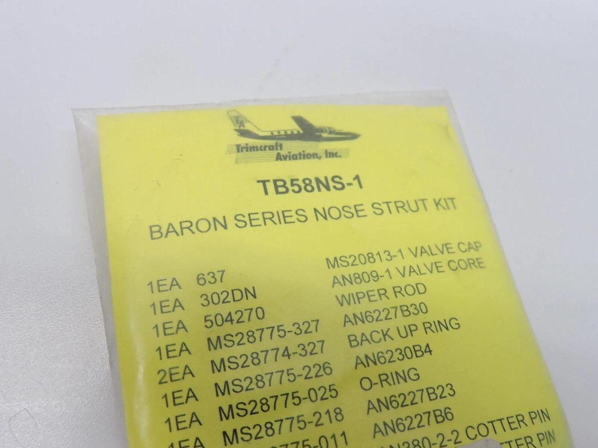 Beech 04-04024 Nose Strut Service Kit - NEW!