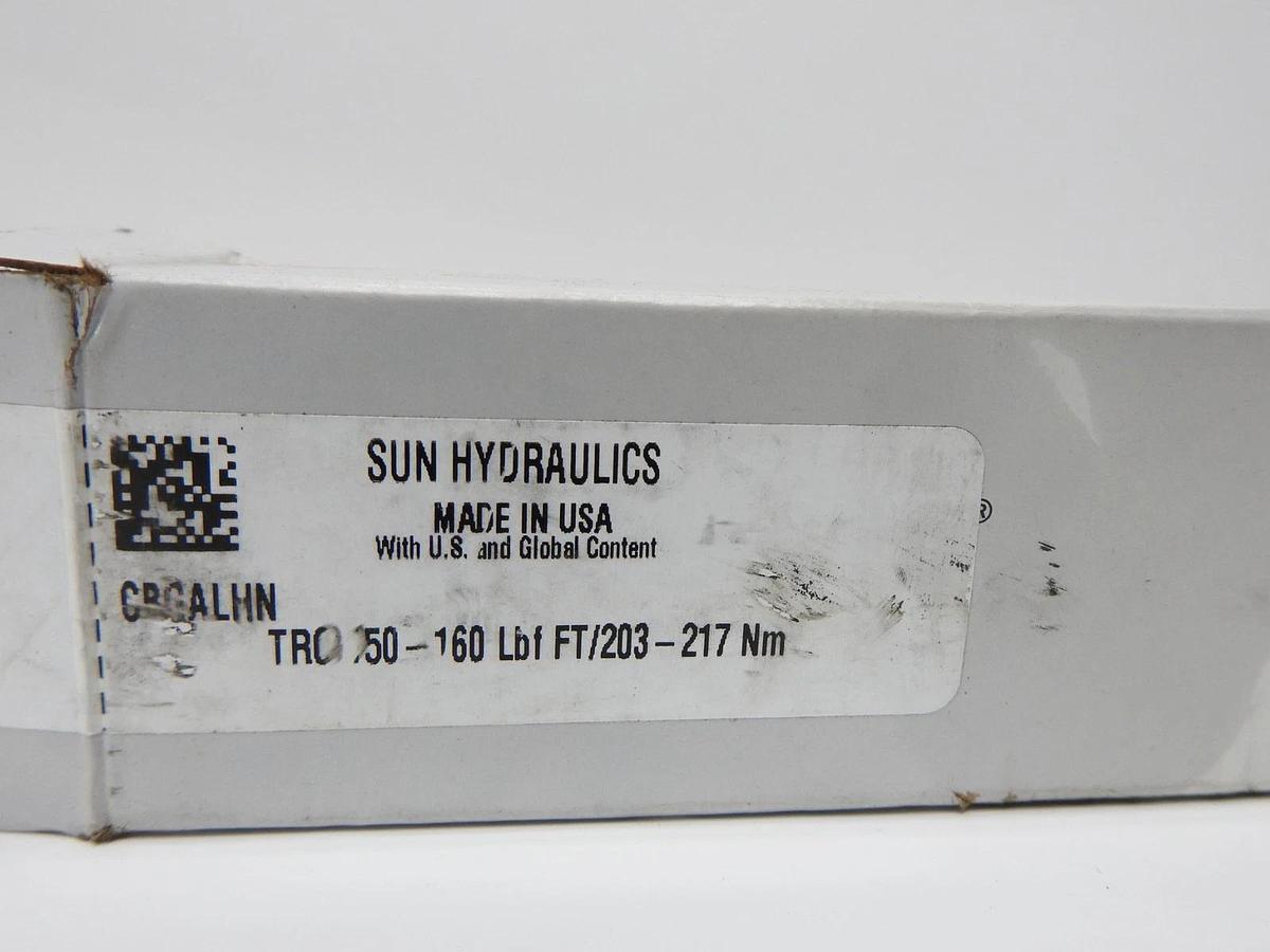 SUN HYDRAULICS TRQ 150-160 Lbf Ft 203-217Nm Assembly Relief Counterbalance Valve
