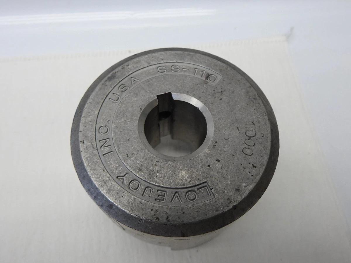 Lovejoy 68514470023 - SS110 hub 1" 1/4x1/8kw SS Series - BULK NEW!